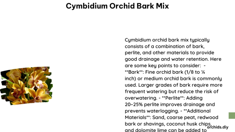 Cymbidium Orchid Bark Mix