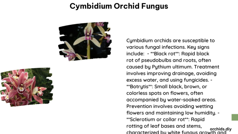Cymbidium Orchid Fungus
