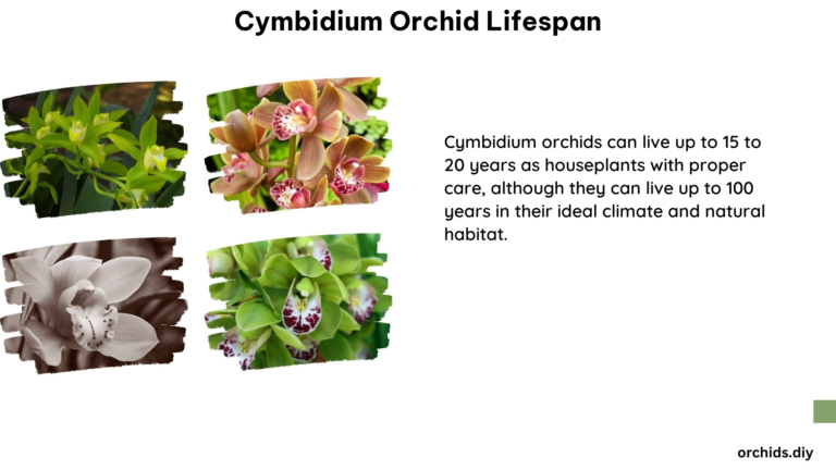 Cymbidium Orchid Lifespan