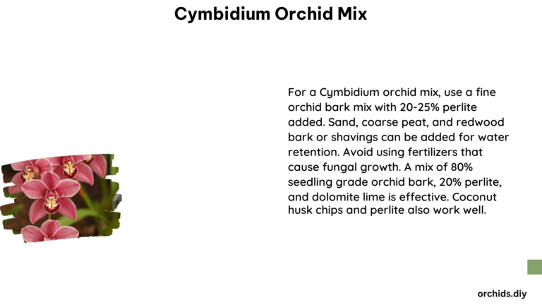 Cymbidium Orchid Mix