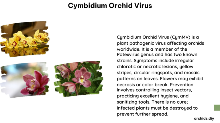 Cymbidium Orchid Virus